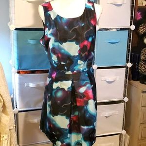 EUC Kenzie multi- color dress